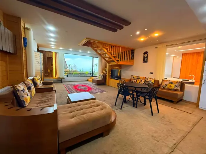 ویلا دو خوابه دوبلکس جکوزی دار حسن سرا