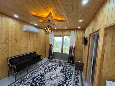 کلبه یک خوابه باغه بهشت لمارون