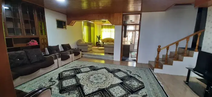 ویلا دوخوابه ساحلی مروارید 6 - عکس پذیرایی قبل از نصب اسپلیت میباشد