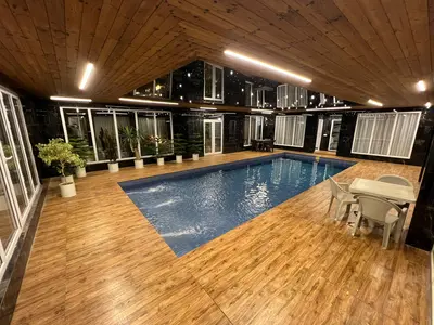 ویلا پنج خوابه استخردار آبگرم عمارت زارا