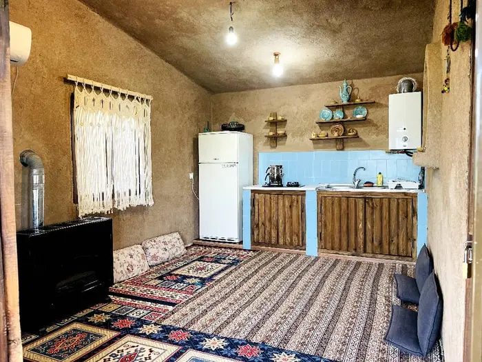 کلبه یک خوابه جنگلی درکومه