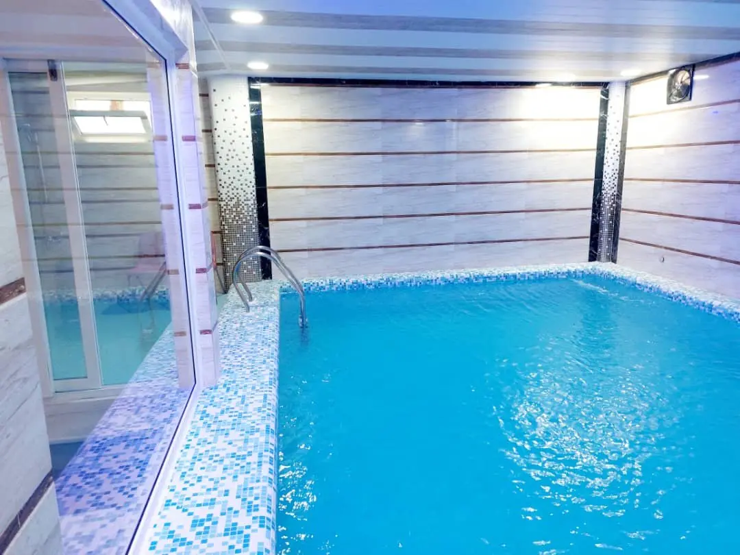 ویلا دوخوابه استخردار آبگرم مروارید