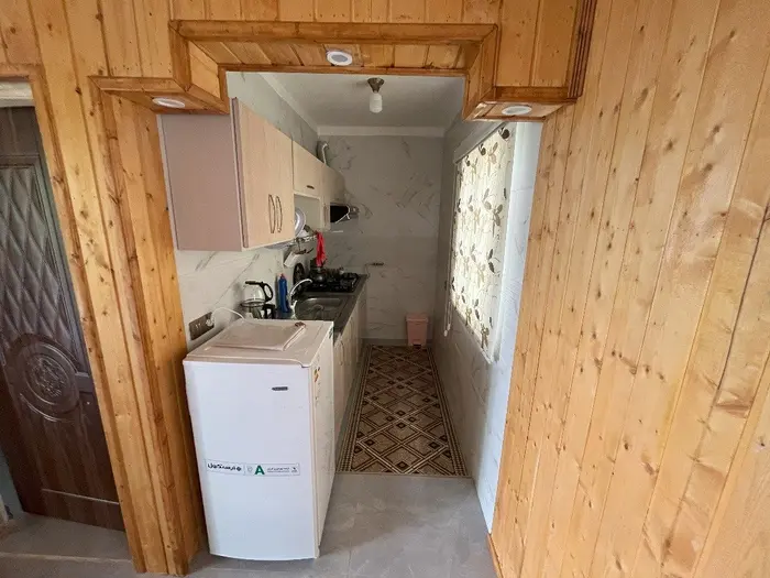 کلبه یک خوابه باغه بهشت لمارون