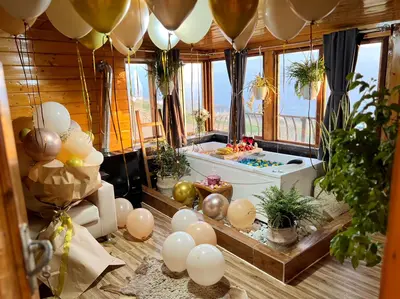 کلبه یک خوابه جکوزی دار بایار اسکای