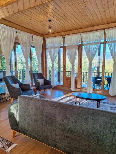 کلبه دوخوابه جکوزی دار ستایش