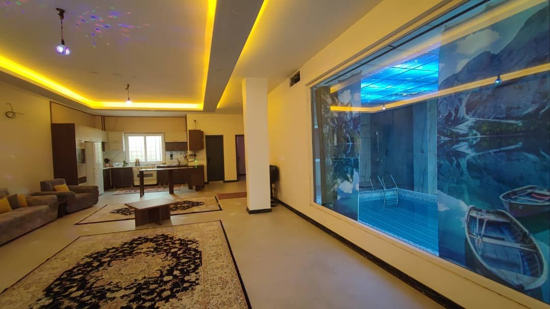 دوخوابه استخردار آبگرم گل رز ۲