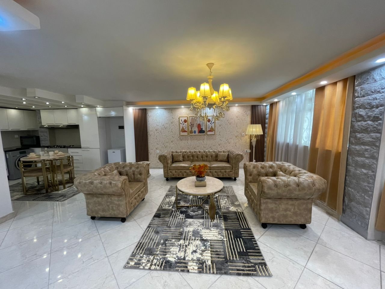 آپارتمان یک‌ خوابه جکوزی دار پریمیوم پلازا سعادت آباد 2