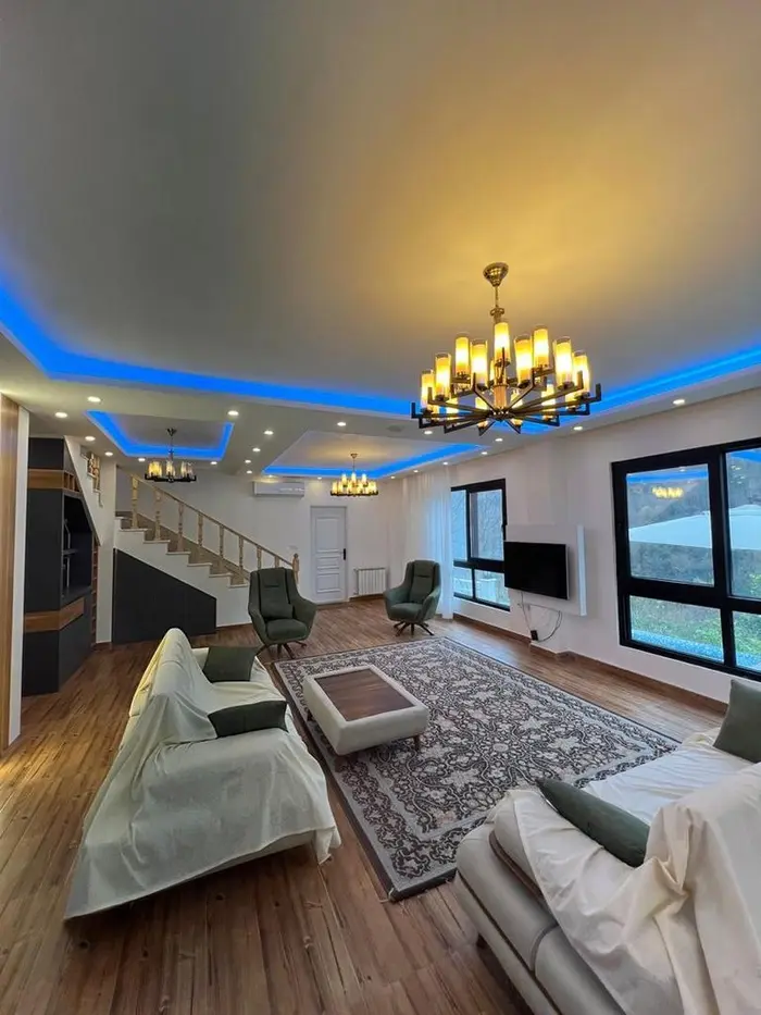 ویلا دوخوابه جنگلی استخردار آبگرم آرشام