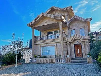 ویلا سه خوابه استخردار آبگرم قصر تمشک حراتی