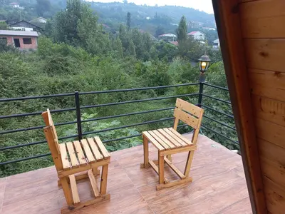 کلبه یک خوابه چوبی نیلا