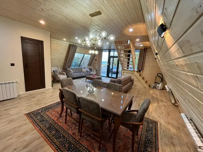 کلبه یک خوابه دوبلکس ساحلی سوئیسی تتیس