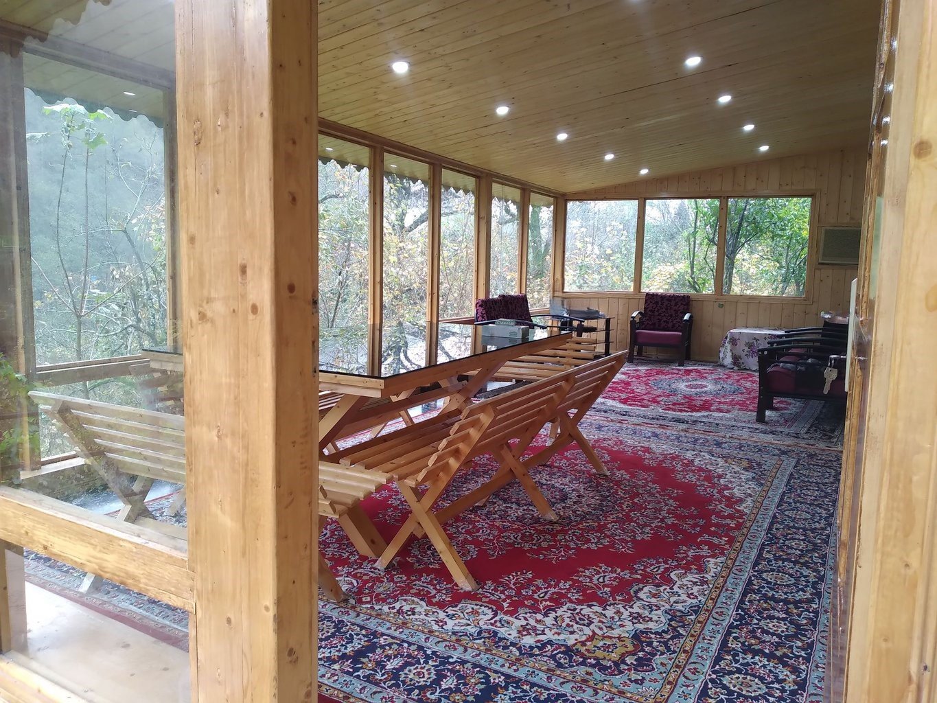 دوخوابه جنگلی باغ صفارود