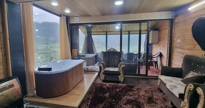 بومگردی یک خوابه چوبی جکوزی دار تیکیش 2