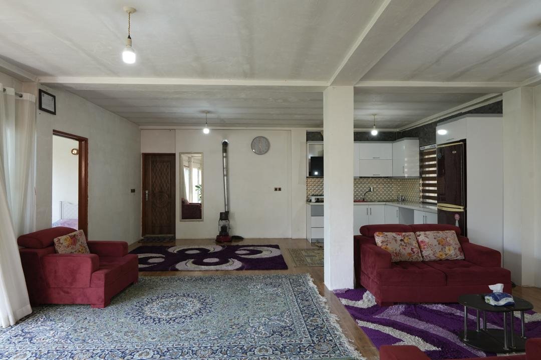 یک خوابه شیشه ای آبشار