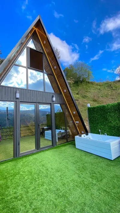 کلبه یک خوابه سوئیسی الدار ماهو