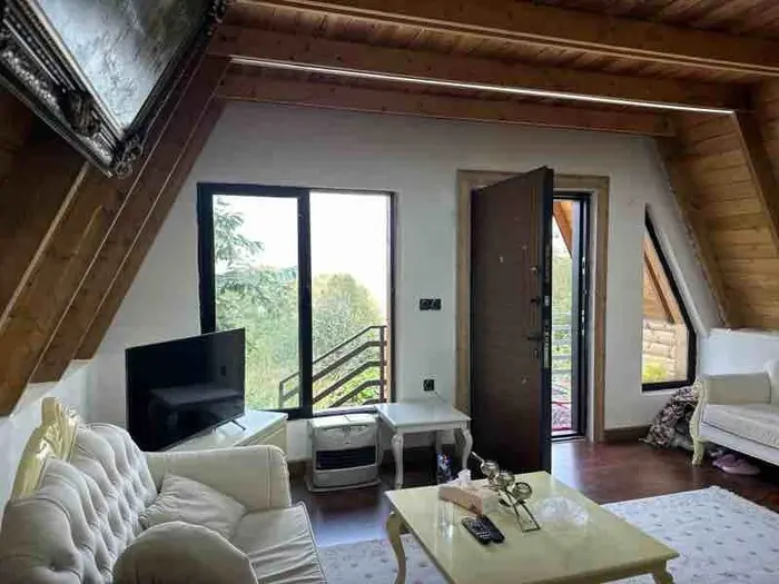 کلبه دوخوابه سوئیسی یادگار سبز