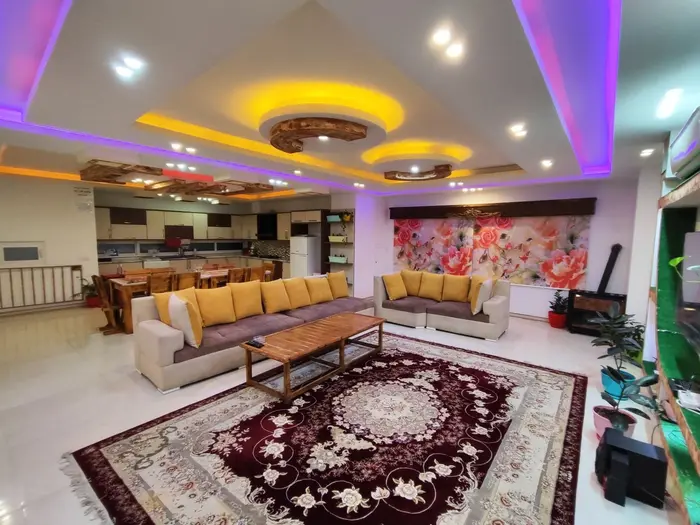 ویلا چهارخوابه تریپلکس استخردار پنج ستاره باران