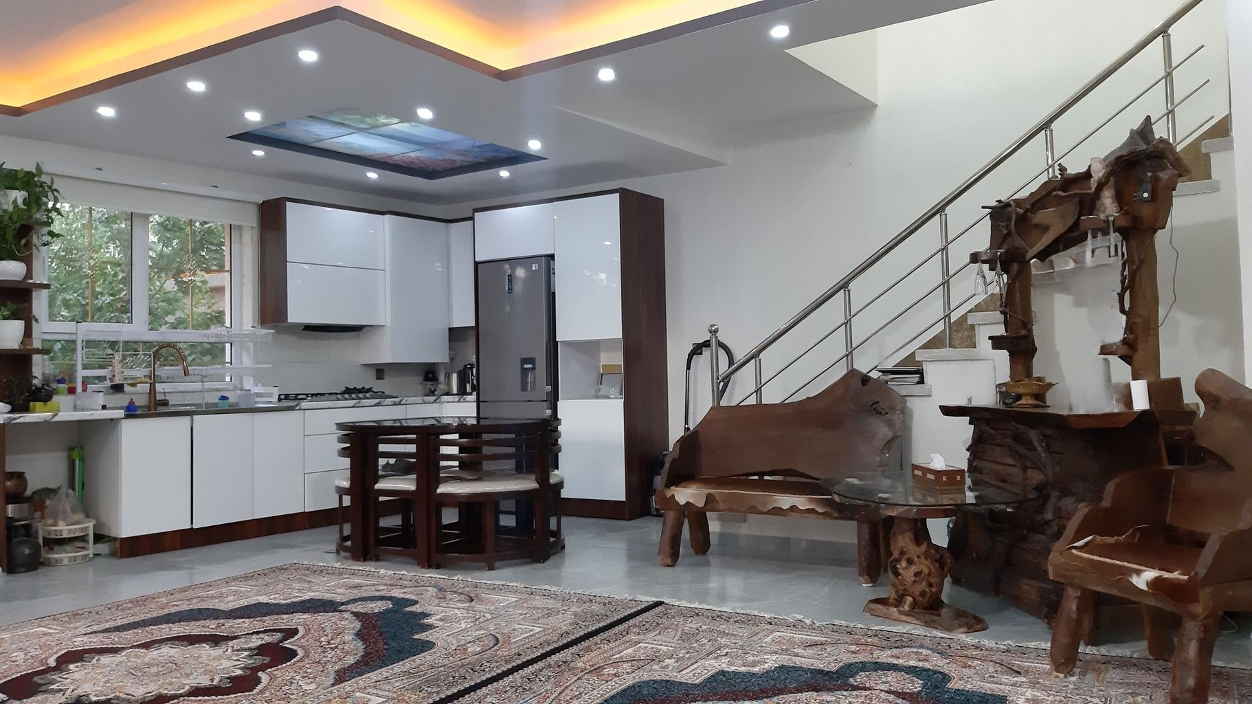 ویلا دوخوابه دوبلکس استخردار آبگرم کارن