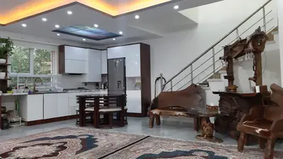 ویلا دوخوابه دوبلکس استخردار آبگرم کارن