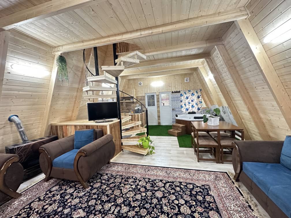 کلبه یک خوابه سوئیسی جکوزی دار یوکا