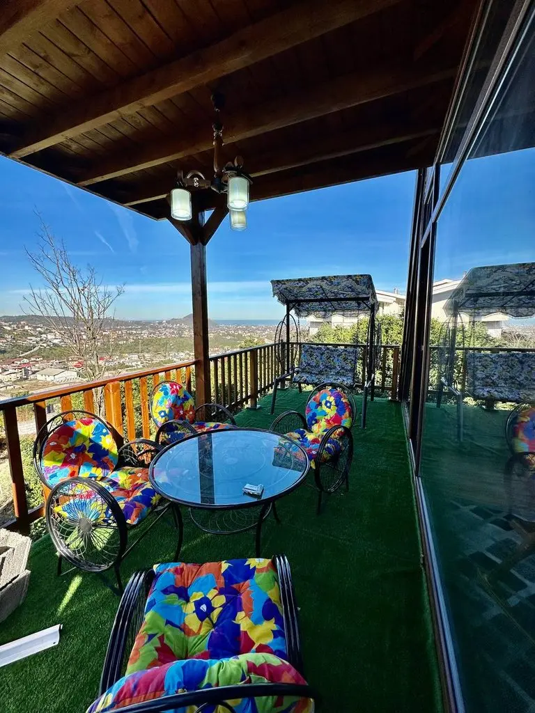 کلبه دوخوابه جنگلی جکوزی دار تودارک