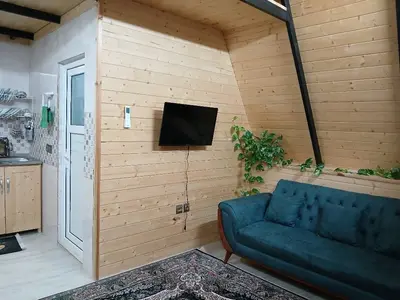 کلبه یک خوابه چوبی ثنا