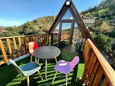 کلبه دوخوابه جنگلی جکوزی دار تودارک