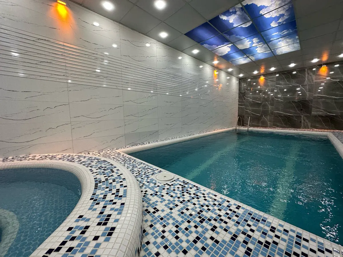 ویلا دوخوابه استخردار آبگرم ساحلی کاسپین 1