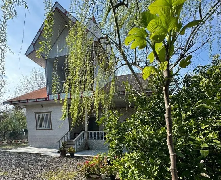 ویلا دوخوابه دوبلکس روستایی وشمه سرا -  پوشش گیاهی و سرسبزی بیشتر از تصاویرس