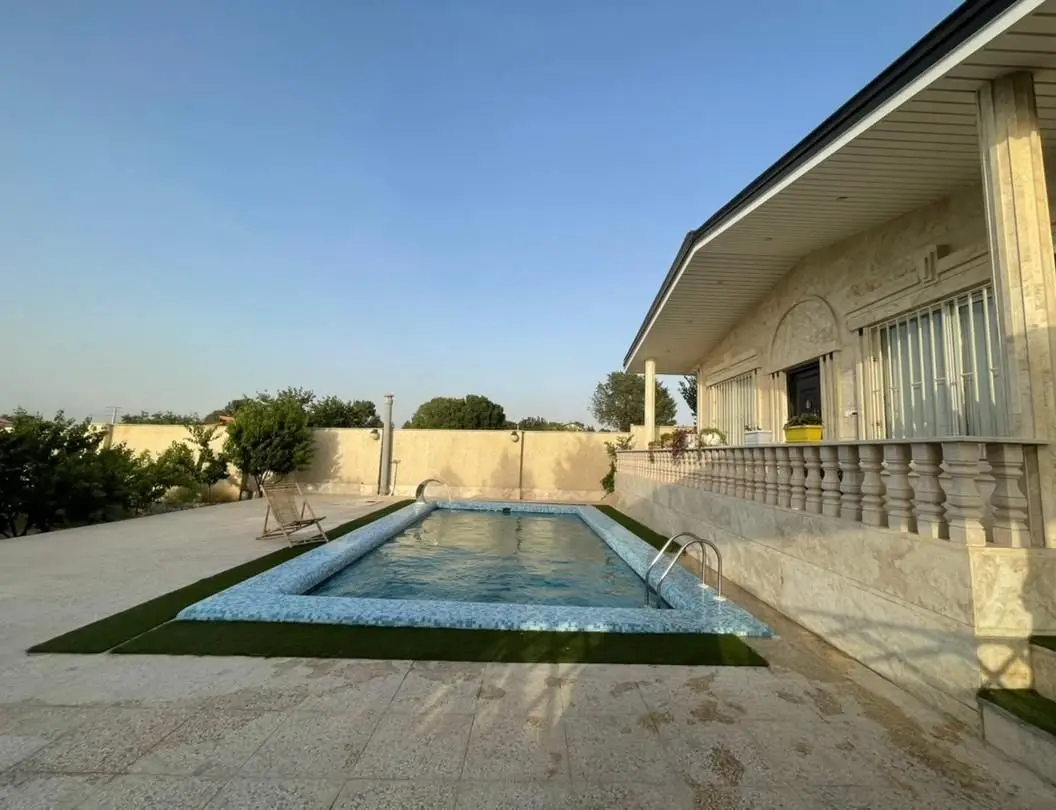 ویلا دوخوابه استخردار آبگرم زعفرانیه 1
