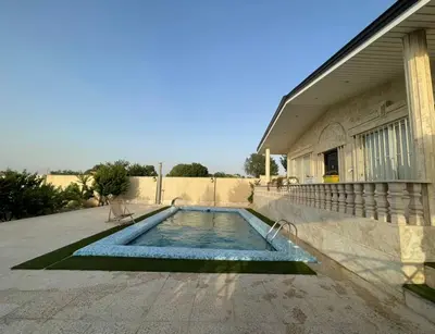 ویلا دوخوابه استخردار آبگرم زعفرانیه 1