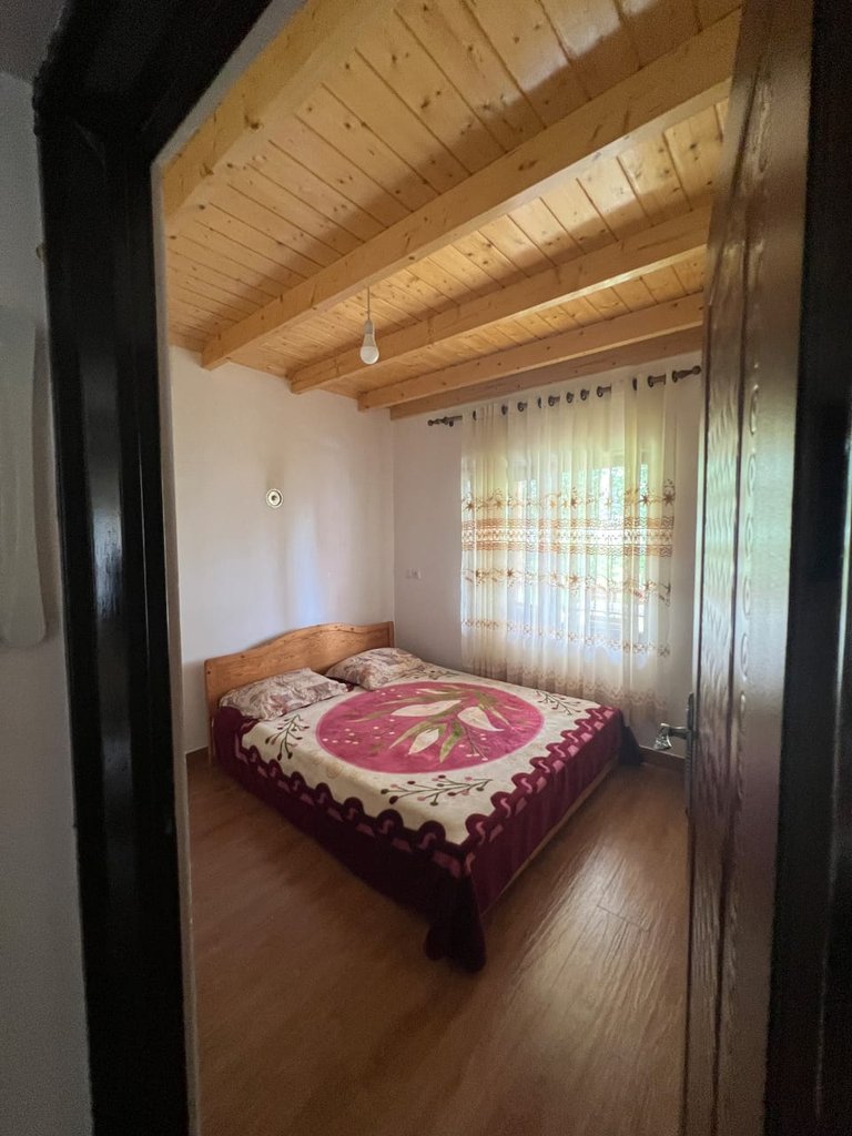 کلبه دو خوابه جنگلی چوبی نارنج