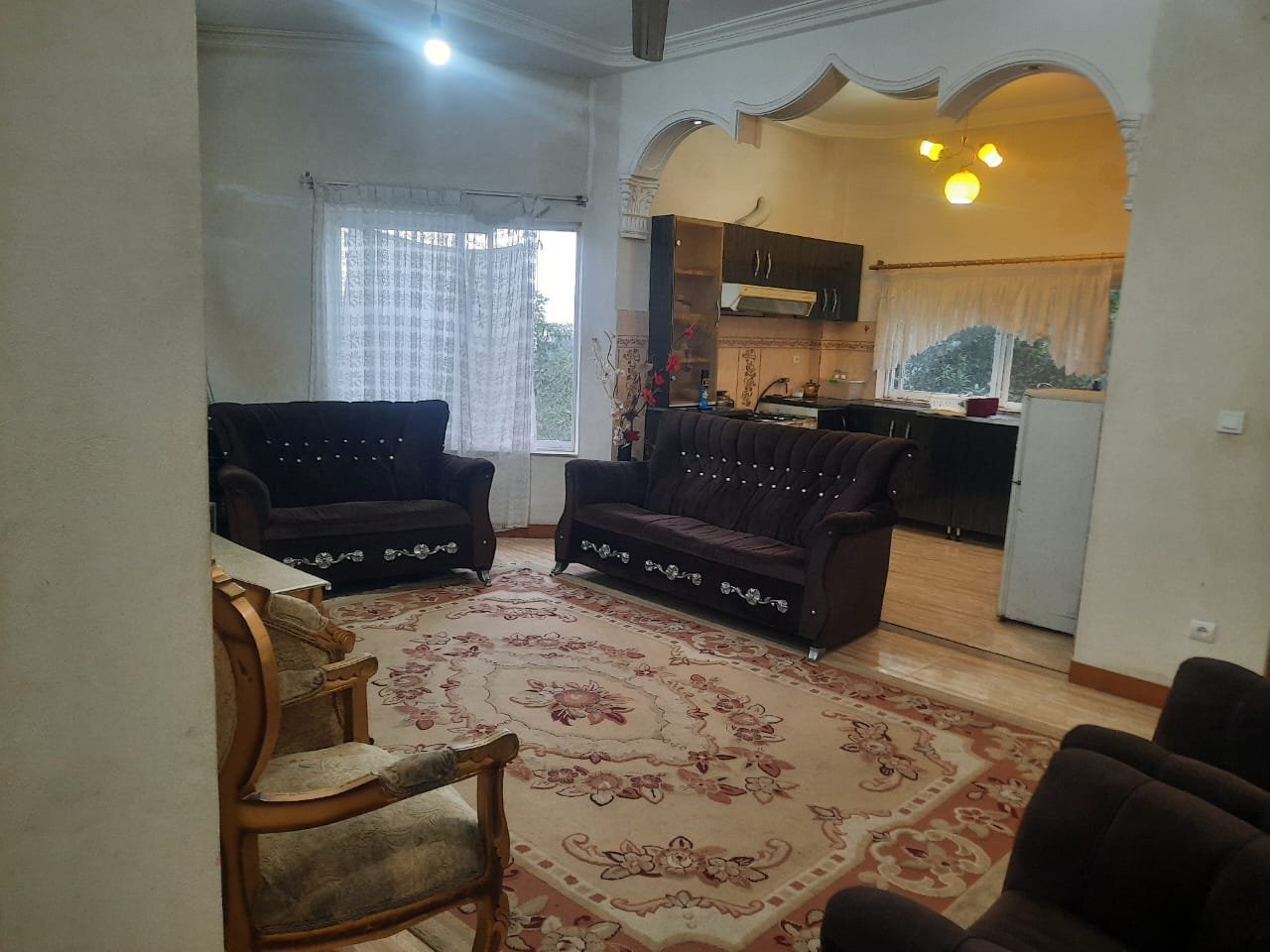 ویلا یک خوابه جنگلی سبز