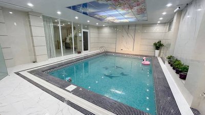 ویلا دوخوابه استخردار آبگرم رومی