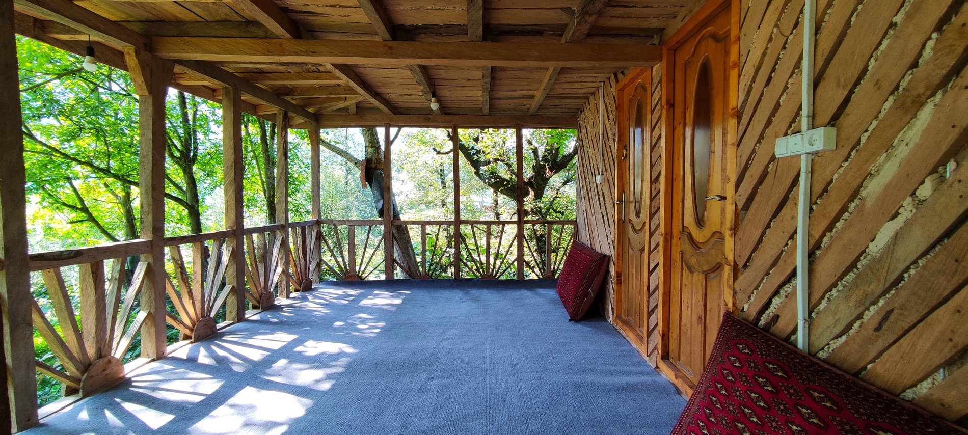 دوخوابه دوبلکس چوبی رؤیایی