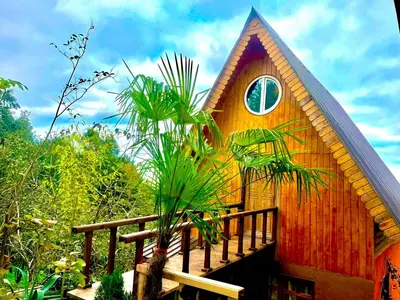 کلبه سه خوابه جکوزی دار سپیدار واحد کاکتوس