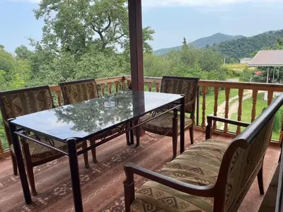 کلبه سه خوابه چوبی طاسکوه