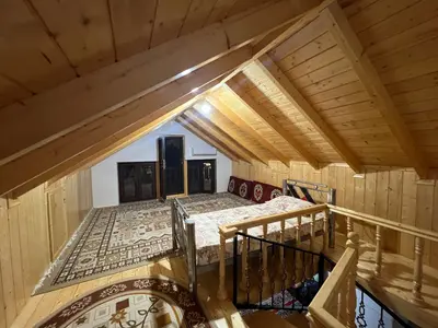 کلبه دو خوابه جنگلی چوبی نارنج