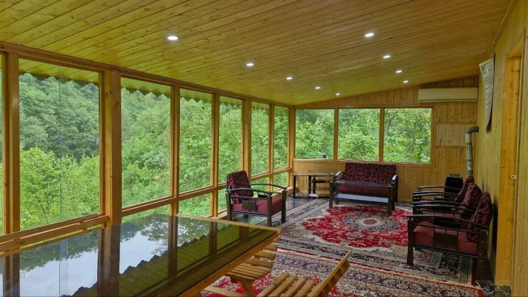 دوخوابه جنگلی باغ صفارود