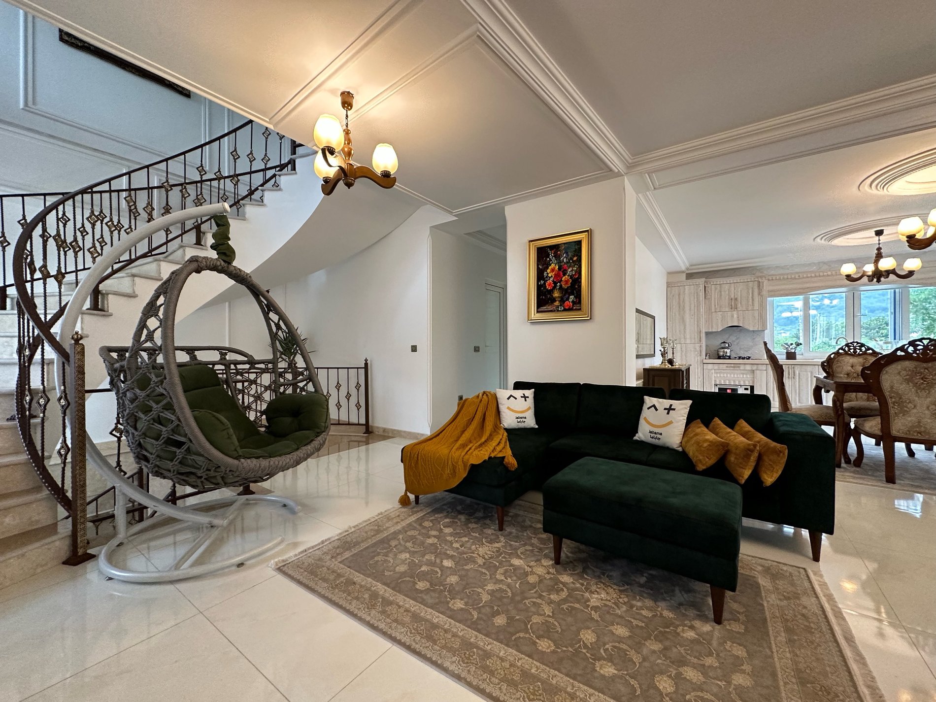 چهارخوابه استخردار آبگرم عمارت آپادانا