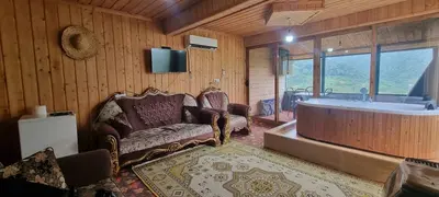 بومگردی یک خوابه چوبی جکوزی دار تیکیش 1