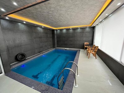 ویلا دوخوابه ساحلی استخردار آبگرم نوری