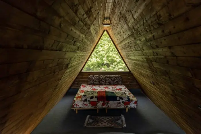 کلبه یک خوابه روجا