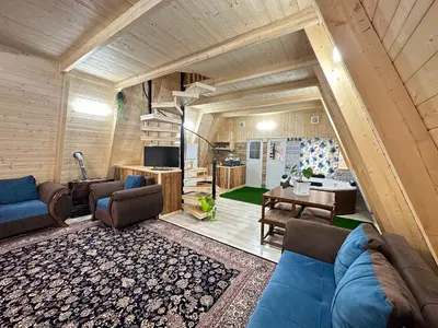 کلبه یک خوابه سوئیسی جکوزی دار یوکا