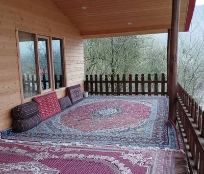 کلبه یک خوابه جنگلی عموزاده