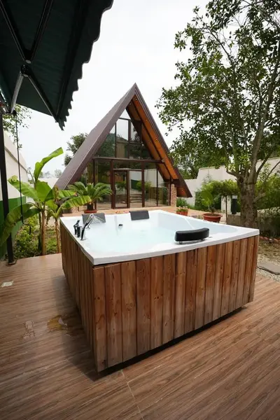 کلبه دوخوابه سوئیسی هیمه