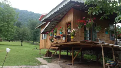 کلبه دوخوابه جنگلی مصطفی