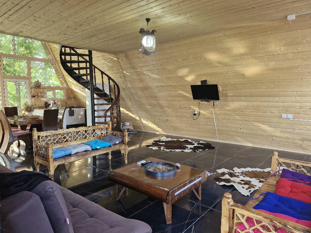 کلبه سه خوابه جکوزی دار شاهکار