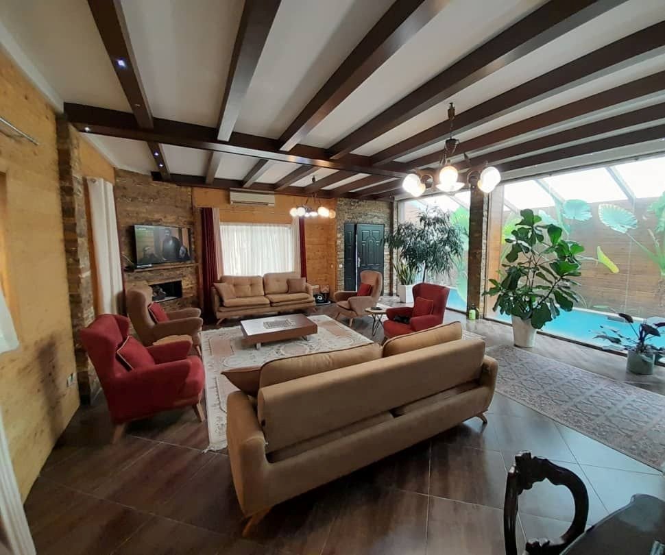 ویلا سه خوابه استخردار آبگرم شهرک دریای ۷