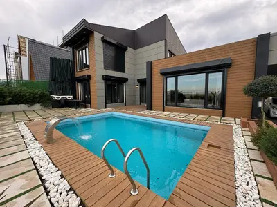 ویلا سه خوابه ساحلی استخردار آبگرم کاج 1